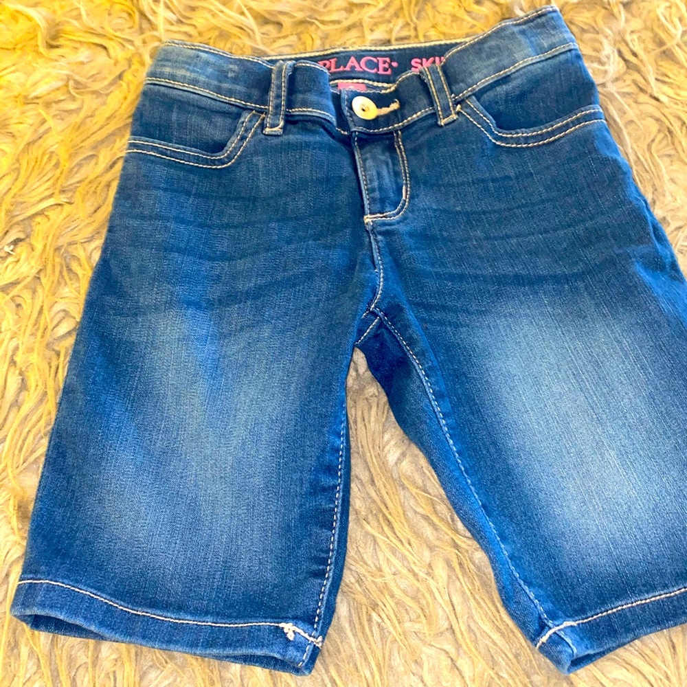 !HOT BUY! GIRLS DENIM SKINNY SHORTS